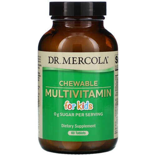 Dr. Mercola Chewable Multivitamin for Kids (   ) 60  (Dr. Mercola) 3480