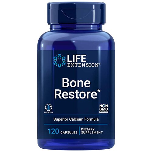  Life Extension Bone Restore with Vitamin K2, 220 , 120 . 2246