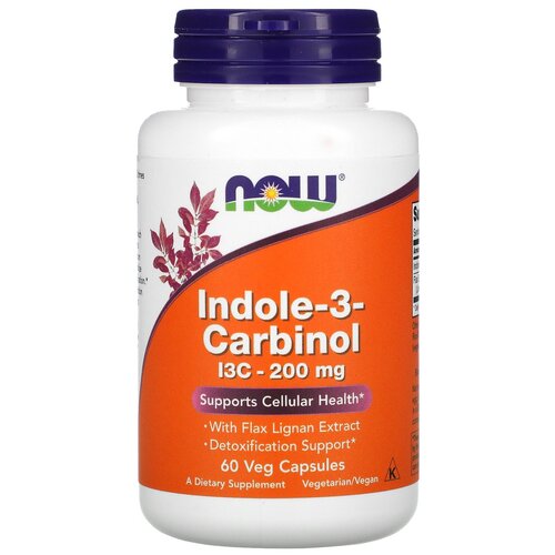 NOW Foods, Indole-3-Carbinol,  3-, 200 , 60   4340