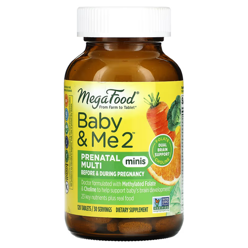 Megafood, Baby & Me 2, Prenatal Multi,   , 120 , ,    7349 