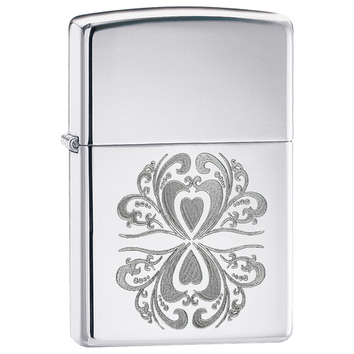  Zippo MIRRORED HEARTS 4269