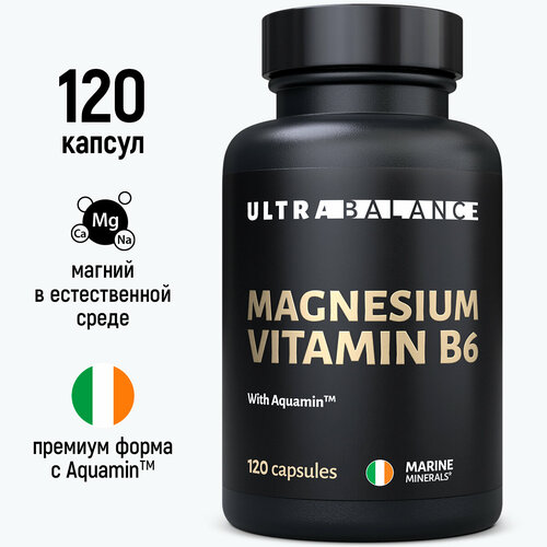  6, 120 , Ultrabalance Magnesium Vitamin B6 Premium 1871