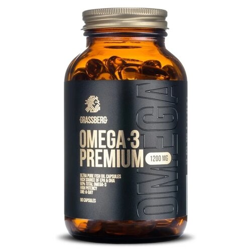 Grassberg Omega 3 Premium ., 1200 , 1.85 , 90 . 3072