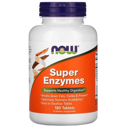  NOW Super Enzymes, 250 , 180 . 4556