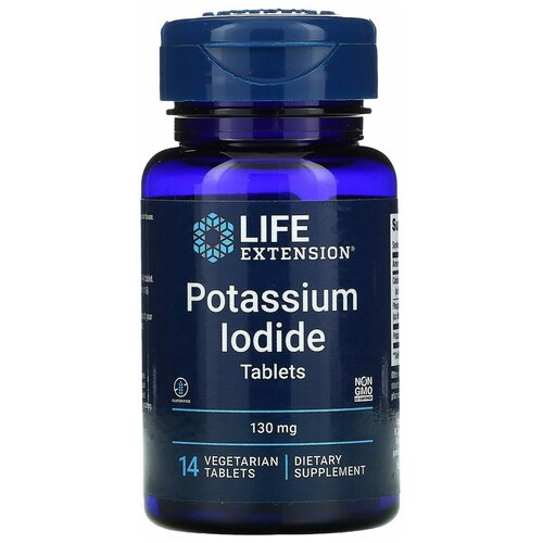 LifeExtension Potassium Iodide Tablets,    , 130 , 14 .  823