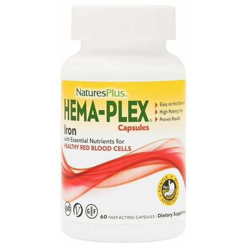 NaturesPlus Hema-Plex Iron with Essential Nutrients   60  (   ) 2240