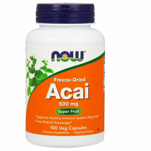 Acai 500 mg NOW (100  ) 2530