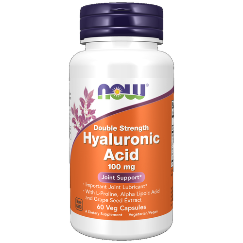 Now Foods     445 60 (HYALURONIC ACID 100MG 2X PLUS 60 VCAPS) 2190