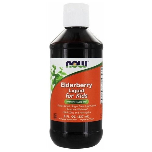  NOW Elderberry Liquid For Kids, 320 , 237 , ,    2290 