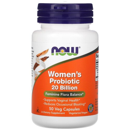  NOW Women's Probiotic 20 Billion, 50 , 50 . 4481