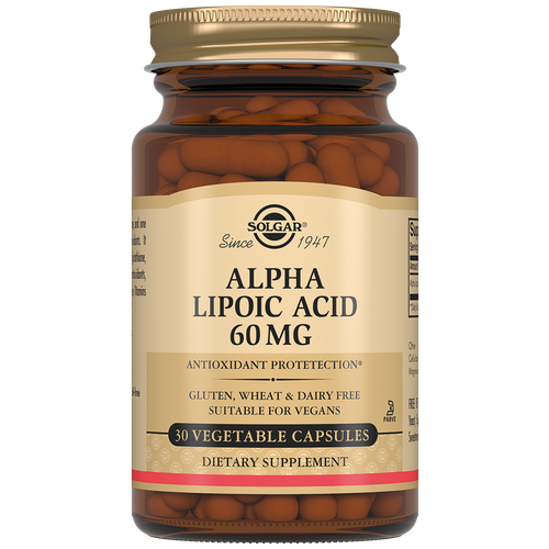 Alpha Lipoic Acid ., 60 , 75 , 109 , 30 . 916