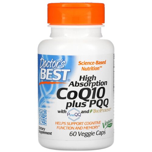  Doctor's Best High Absorption CoQ10 plus PQQ ., 70 , 60 . 6500