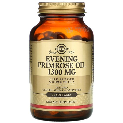 Solgar Evening Primrose Oil ., 1300 , 250 , 270 , 60 . 3251