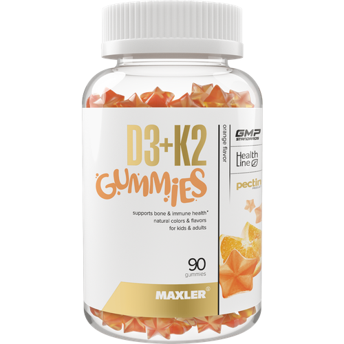 Maxler D3+K2 Gummies, 270 , 90 .,  1280