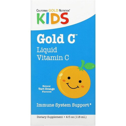 California Gold Nutrition Children's Liquid Gold Vitamin C ., 118 , 0.1  369