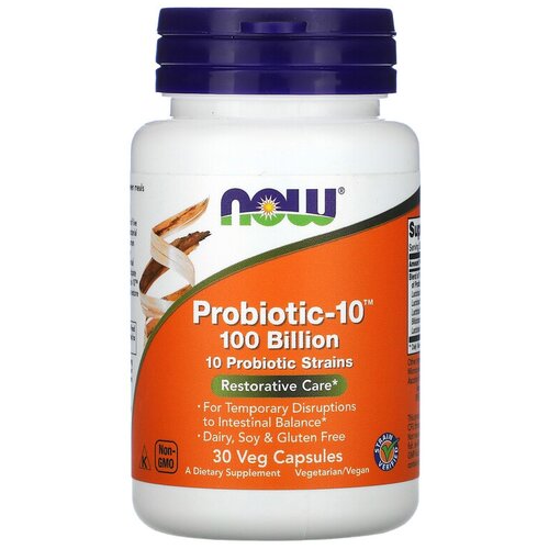  NOW Probiotic-10, 440 , 100 , 100  , 30 . 5040