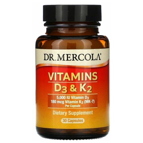  Dr. Mercola Vitamins D3 & K2, 110 , 30 . 7000