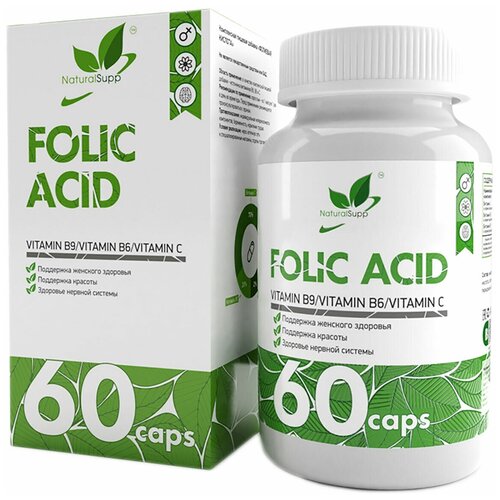   NATURALSUPP Folic Acid (60 ) 348