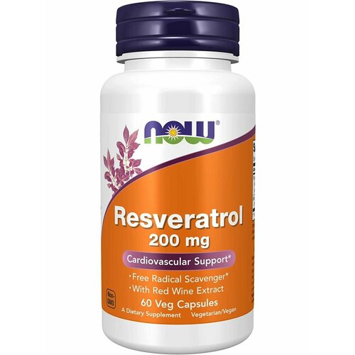   200  Natural Resveratrol, 60  3600