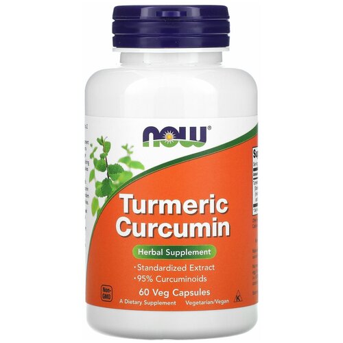 NOW Foods, Turmeric Curcumin,   , 60   2133