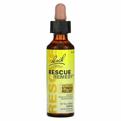 Bach,        Original Flower Remedies, Rescue Remedy, 20  6000