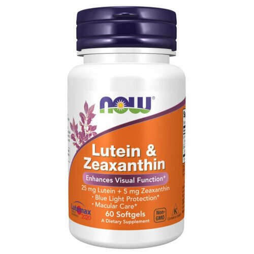 NOW Lutein and Zeaxanthin 60  /     60  3100