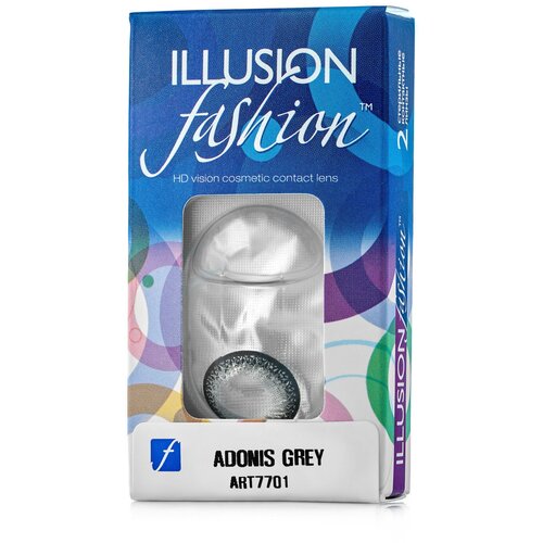   ILLUSION Fashion Adonis, 2 ., R 8,6, D -4,5, grey 890