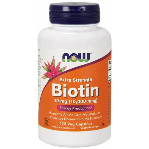 Biotin 10000 mcg 120   NOW Foods, ,    2185 