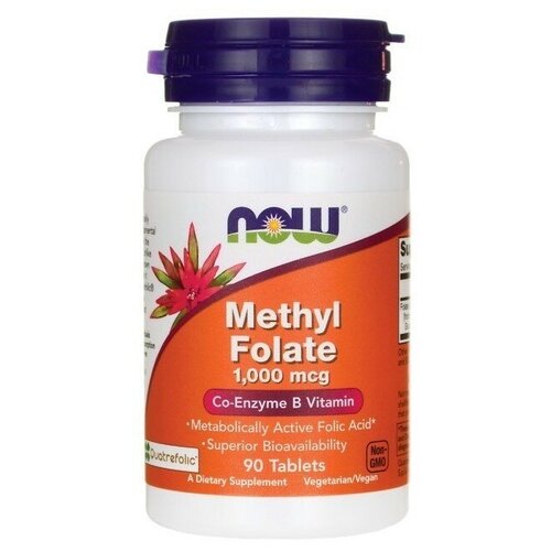 NOW Methyl Folate 1,000 Mcg, 90 . 4768