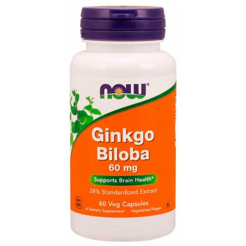 NOW Foods Ginkgo Biloba 60 . (60 .) 1090