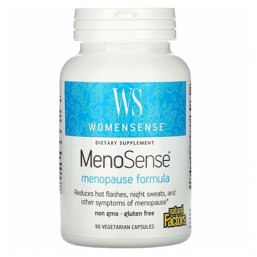 Natural Factors, WomenSense, MenoSense,      , 90   3549