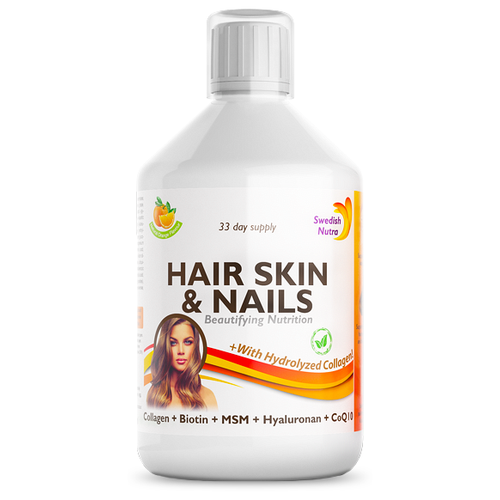    ,    Hair Skin & Nails SWEDISH NUTRA, 500 , 33  3800