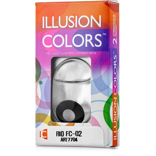   ILLUSION olors Rio, 2 ., R 8,6, D 0, fc-02 800