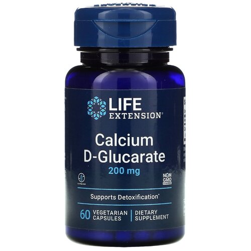 Life Extension Calcium D-Glucarate 60  2666