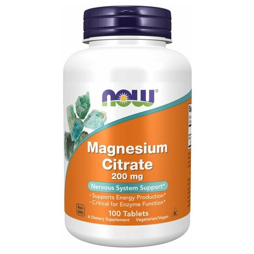 NOW Magnesium Citrate 200  100  /    200  100  1699