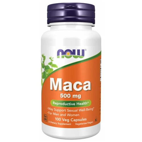 NOW Maca 500 mg 100 caps /   500  100  2590