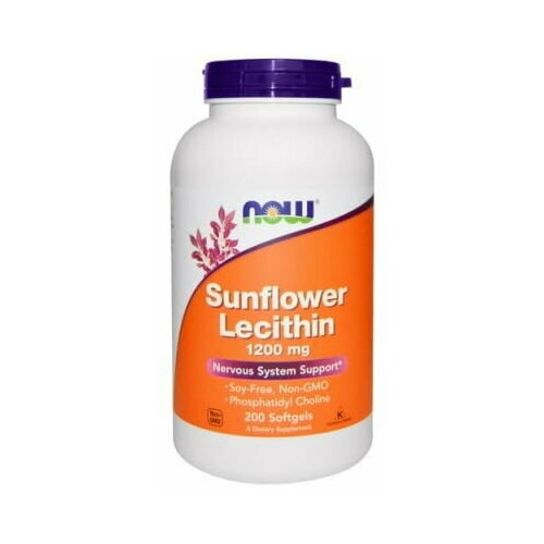 NOW Sunflower Lecithin 1200 mg 200 softgel /    1200  200  3050