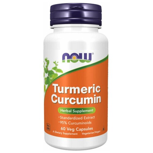 NOW Curcumin Extract 95% 665 mg 60 caps /    95% 665  60  3814