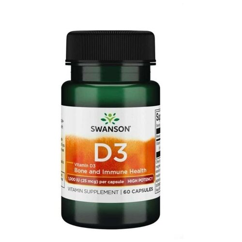 Vitamin D3 1000 IU 25 mcg High Potency  3 1000  60  331