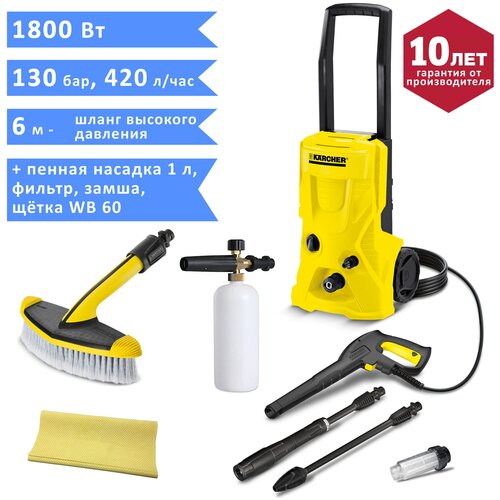    () Karcher K 4 Basic +  WB 60,   1 ,    (1800 , 130 , 420 /,  6 ) 35190