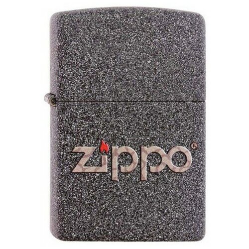  Zippo 211  Snakeskin Zippo Logo Iron Stone 6290
