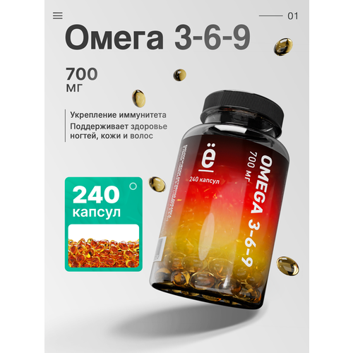 ������ Omega 3-6-9 ����., 0.7 �, 240 ��., 1 ��., ����, ������ ������ �� 1769 ���