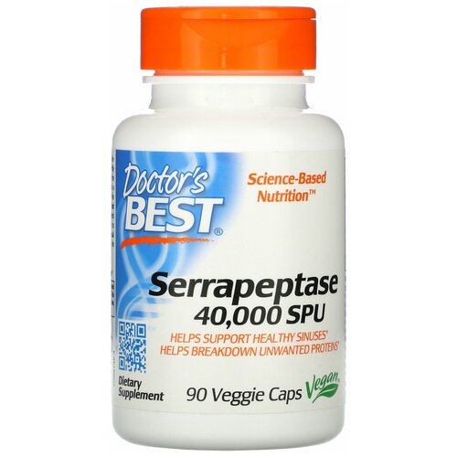  Doctor's Best Serrapeptase 40 000 SPU ., 120 , 90 . 3920