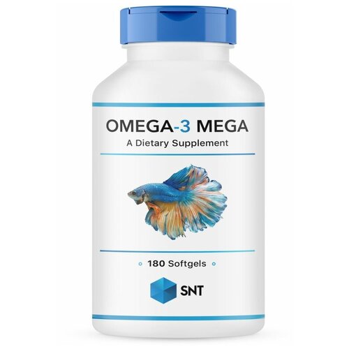 Swiss Nutrition Technology SNT Omega-3 Mega 330/220 softgels 180  4340