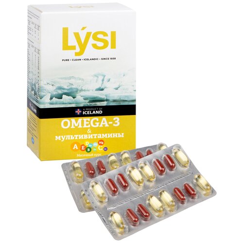 Omega 3 LYSI  -3 .   64  3000