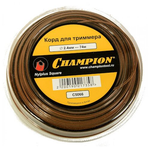 CHAMPION  . Nylplus Square 2.4* 74 () C5066 , ,    1570 