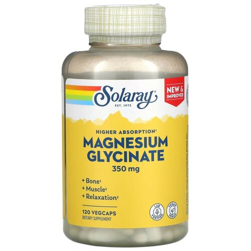 Solaray Magnesium Glycinate (    ) 350  120  2750