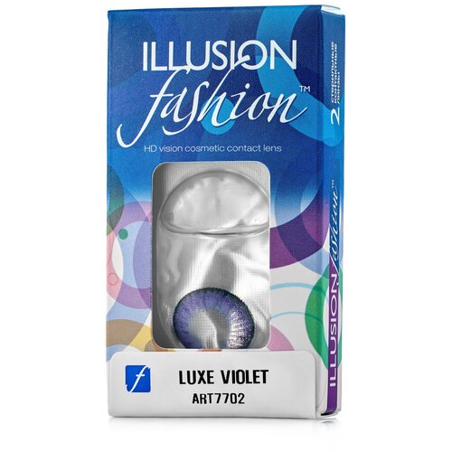   ILLUSION Fashion Luxe, 2 ., R 8,6, D -0,5, violet 1160