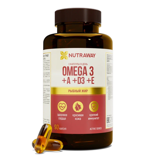   Omega 3 +A+D3+E, Nutraway 90   , ,    611 