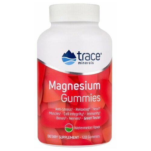 Trace Minerals Magnesium Gummies 120 gummies /      120  () 3310